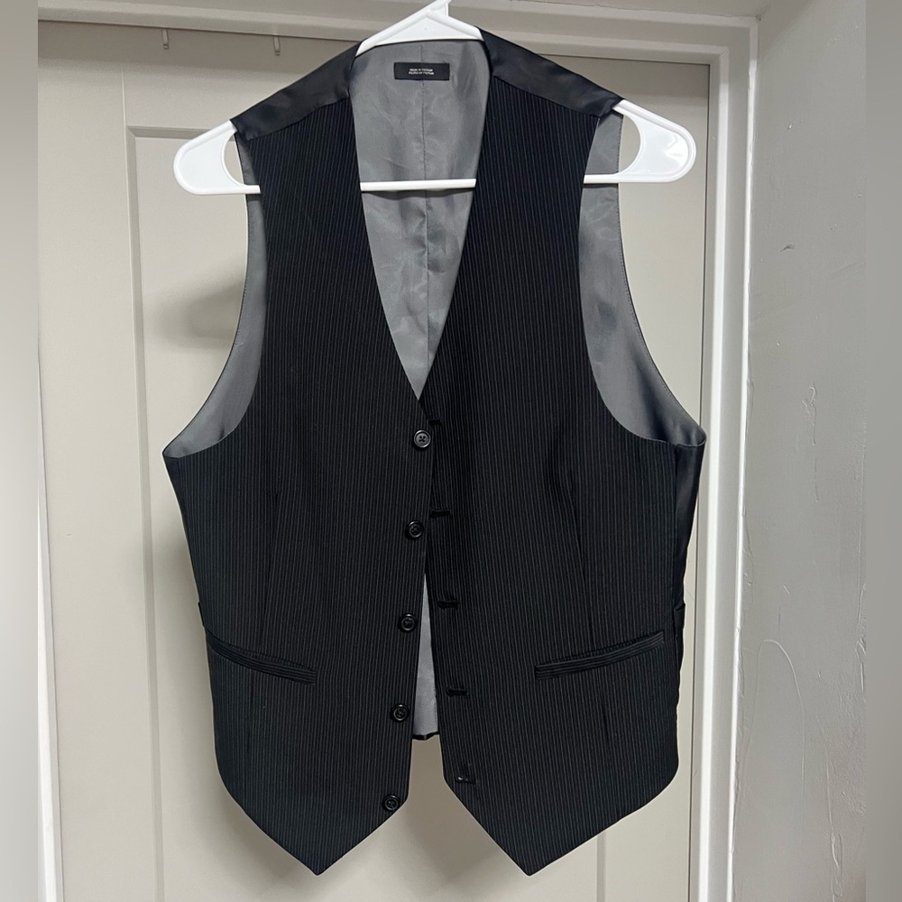 JF J.Ferrar Modern Fit Jacket in Black and Gray